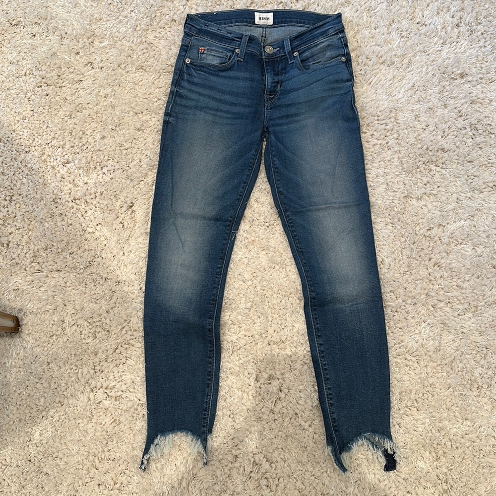 Hudson size 26 Krista Crop Super Skinny Jeans